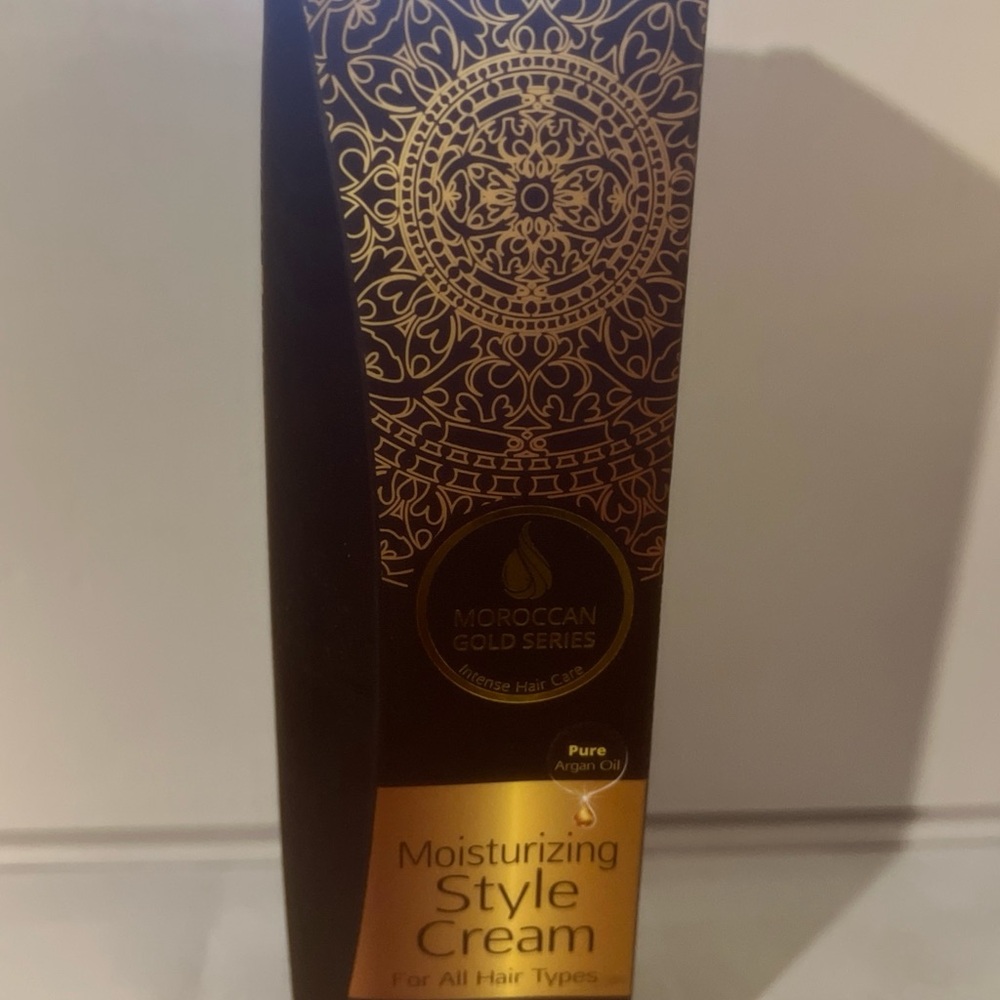 Moroccan Gold Series Moisturizing Style Cream with Argan Oil 8.45oz